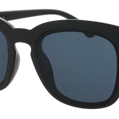 Sunglasses - Icon Eyewear MUMBAI - Black frame / Grey lens frame with Grey lens