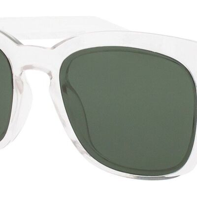 Occhiali da sole - Icon Eyewear MUMBAI - Montatura trasparente con lente verde