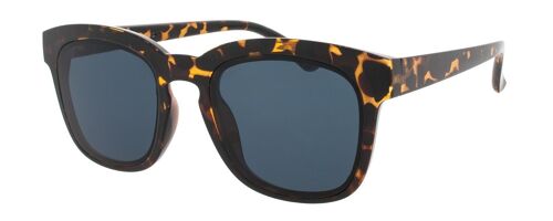 Sunglasses - Icon Eyewear MUMBAI - Tortoise frame / Grey lens frame with Grey lens