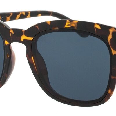 Sunglasses - Icon Eyewear MUMBAI - Tortoise frame / Grey lens frame with Grey lens