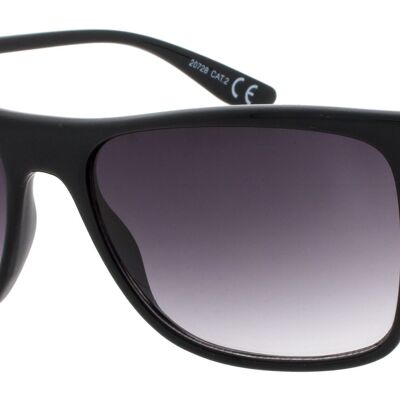 Occhiali da sole - Icon Eyewear BLITZ - Montatura Nero / Grigio chiaro con lenti Grigio chiaro