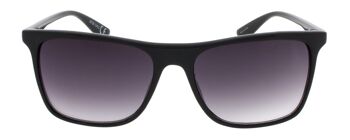 Lunettes de soleil - Icon Eyewear BLITZ - Noir / Monture gris clair avec verres gris clair 2