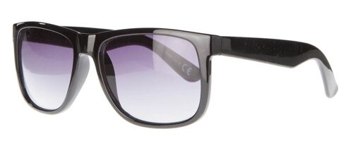 Sunglasses - Icon Eyewear ALPHA - Black / Light Grey frame with Light grey lens