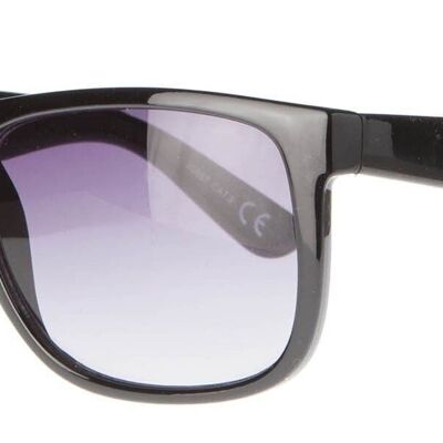 Sunglasses - Icon Eyewear ALPHA - Black / Light Grey frame with Light grey lens