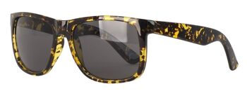 Lunettes de soleil - Icon Eyewear ALPHA - Monture Tortoise avec verres Gris 1