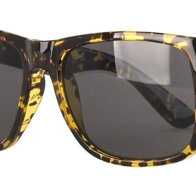 Sonnenbrille - Icon Eyewear ALPHA - Tortoise-Rahmen mit grauen Gläsern