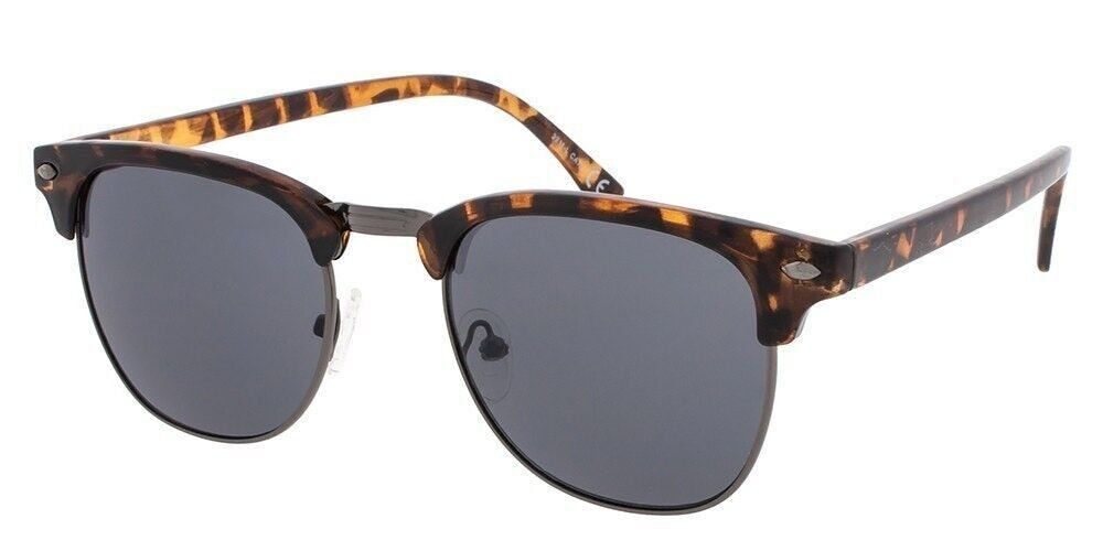 Sonnenbrille - Icon Eyewear CAIRO - Tortoise / Grauer Linsenrahmen mit grauer Linse