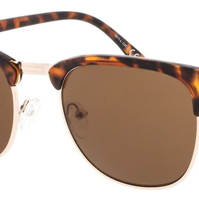 Gafas de sol - Icon Eyewear CAIRO - Montura de lente Tortoise / Brown con lente marrón