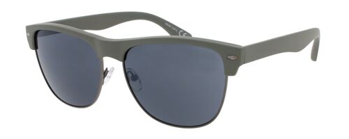Sunglasses - Icon Eyewear BFF - Grey Rubber finish frame with Grey lens
