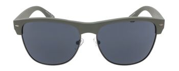 Lunettes de soleil - Icon Eyewear BFF - Monture finition Caoutchouc Gris avec verres Gris 2