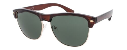 Sunglasses - Icon Eyewear BFF - Brown / Green lens frame with Green lens