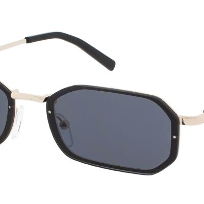 Sunglasses - Icon Eyewear OLLIE - Light Gold frame with Smoke lens