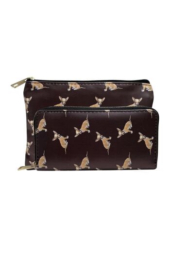Collection de sac à main pour chien Chihuahua - Noir 1