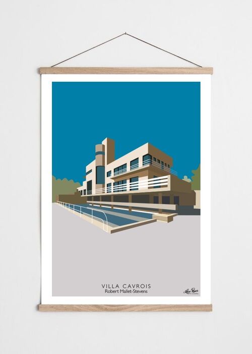 Affiche Architecture - Villa Cavrois