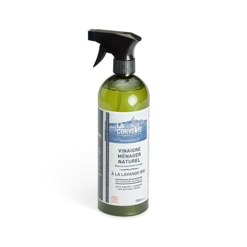 Vinaigre ménager en spray – 750ml – Ecodétergent