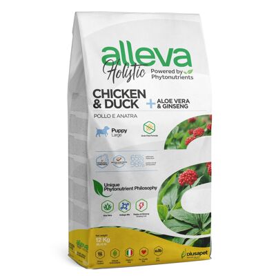 Croquette Sans Céréales pour Chiot Maxi  aux Poulet et Canard + Aloe Vera et Ginseng 12 kg