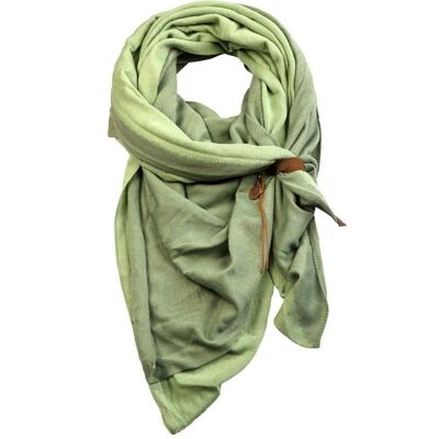 Bufanda Fien Twin color verde verde claro