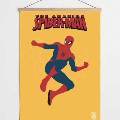 Spiderman-Fan-Kunstposter