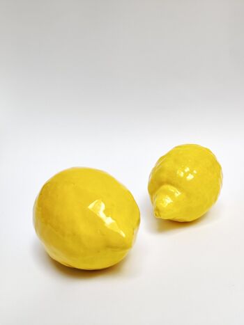 citron en céramique 1