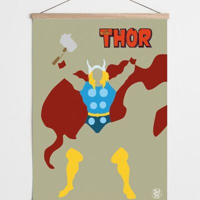Póster de fan art de Thor