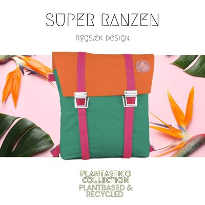 Schultasche Plantastico  POP Minty Orange Pink