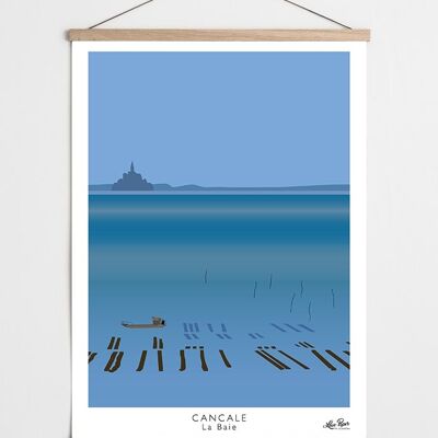 Póster Cancale - La bahía