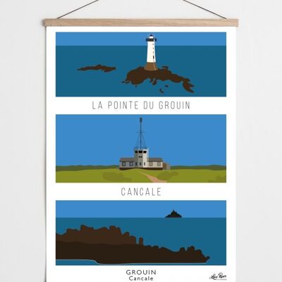 Affiche Canacle - Pointe du Grouin