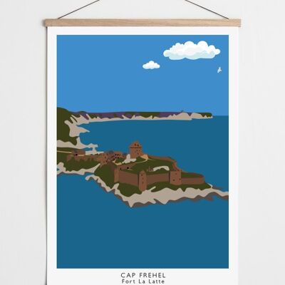 Poster Saint-Malo Cap Fréhel