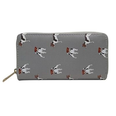 Jack Russel Dog Purse Collection - Grey