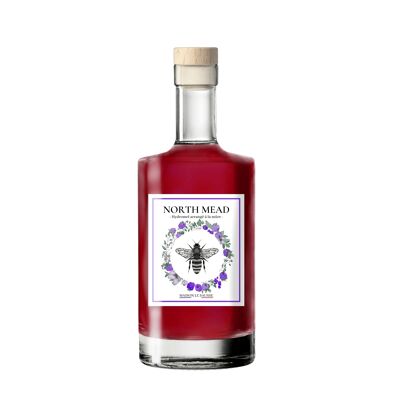 North Mead Blackberry 35cl - Mead arranged