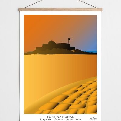 Poster Nationales Fort Saint-Malo
