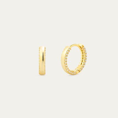 Ever Medium Gold Hoops