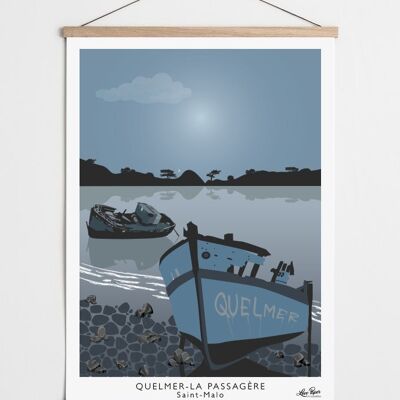 Poster Saint-Malo Quelmer