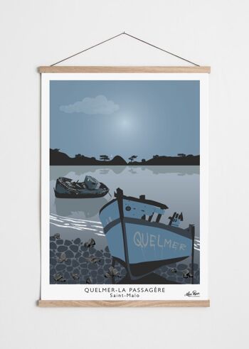 Affiche Saint-Malo Quelmer