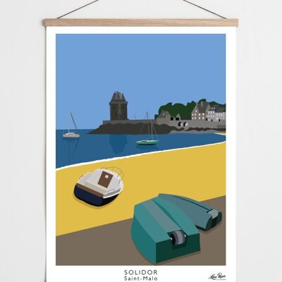 Saint-Malo Solidor poster