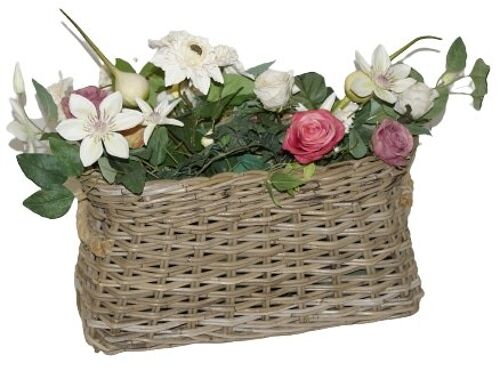 Ventana oval flower basket