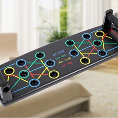 Portable Push 9 in 1 System Push-up Bracket Board for Home Fitness Training