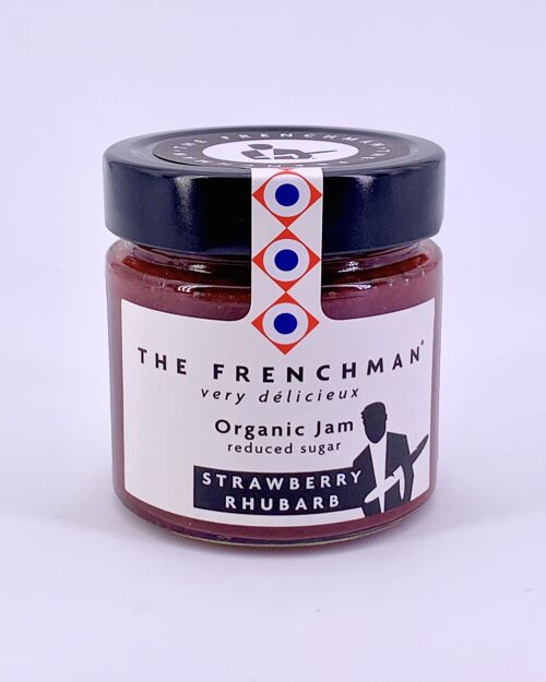 Organic Strawberry - Rhubarb Jam