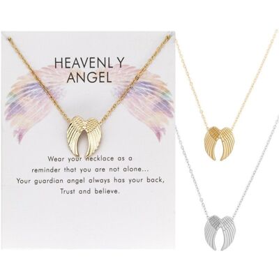 Simple Angel Wings Necklace