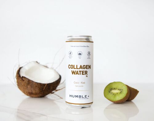 Collagen Water : boisson au collagène marin - Coco 24 X 330 ML