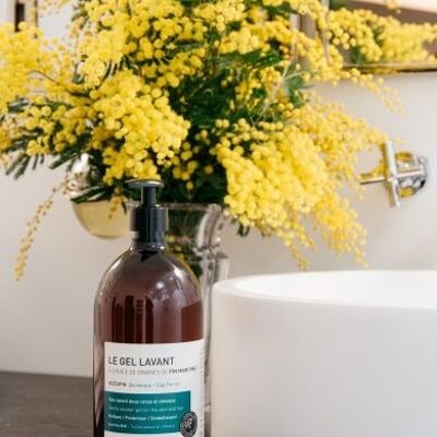 Sulphite-free hair and body wash