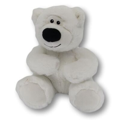 Plush toy RecycleBear - Ice - polar bear stuffed animal - cuddly toy