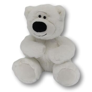 Peluche RecycleBear - Ice - peluche ours polaire - peluche 2