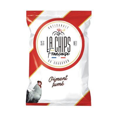 The French Chips - Peperone affumicato del Béarn - 35g