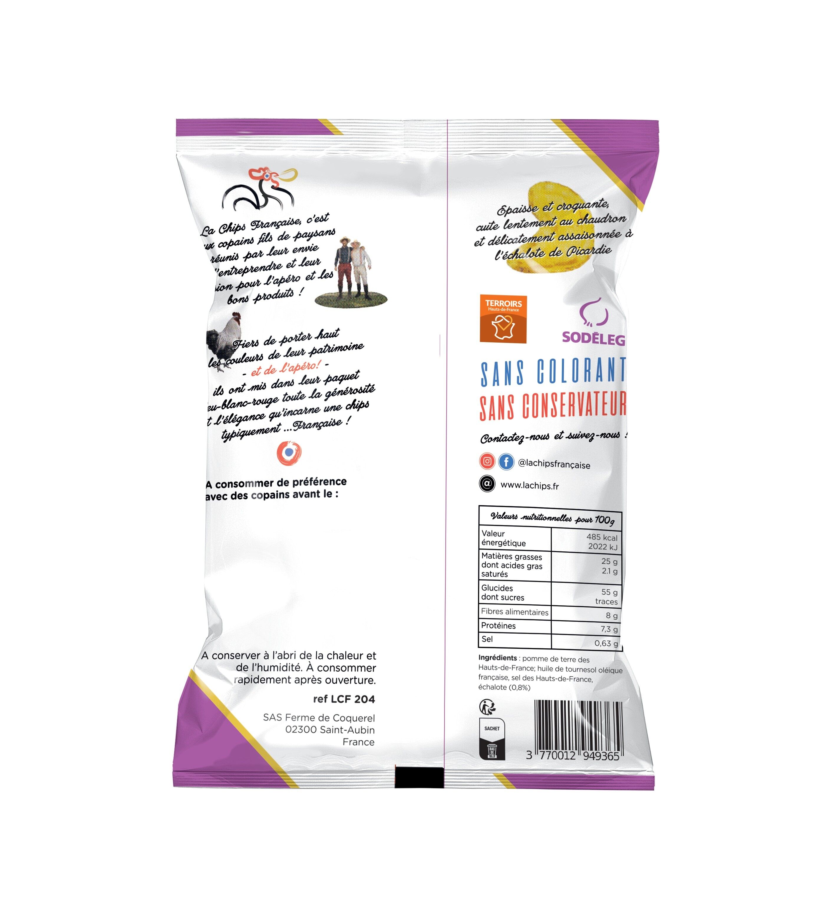 Chips - Echalote Picarde - 35g