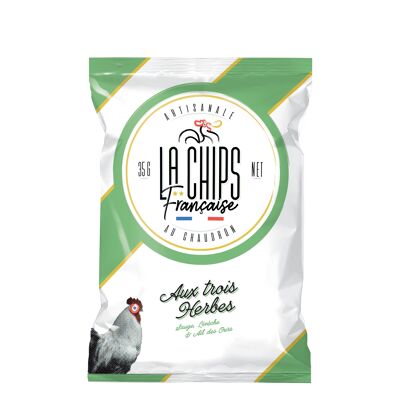 The French Crisps - With 3 Herbs - 35g