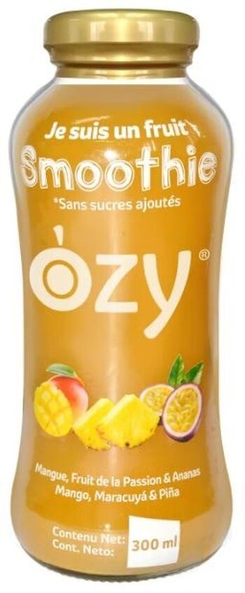 Mango, Pineapple and Passion Fruit Smoothie - 300 ml / DLC: 31/07/2023 1