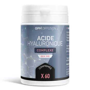 Acide hyaluronique - 564 mg - 60 comprimés 1