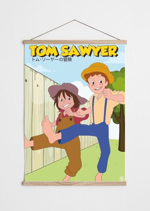 Affiche Fan-art Tom Sawyer