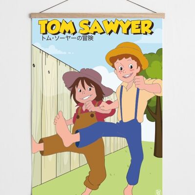 Affiche Fan-art Tom Sawyer
